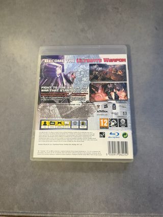 Transformers War for Cybertron PS3