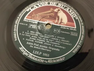 LP Mea Culpa - Edith Piaf -1958/LDLP 1053