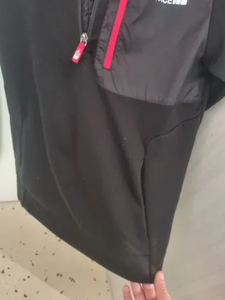 Sudadera The North Face Negra y Gris