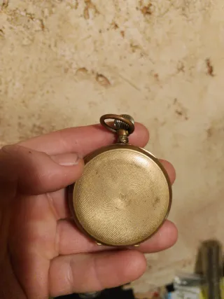 Reloj de Bolsillo Neva Oro Sellado 5 Años