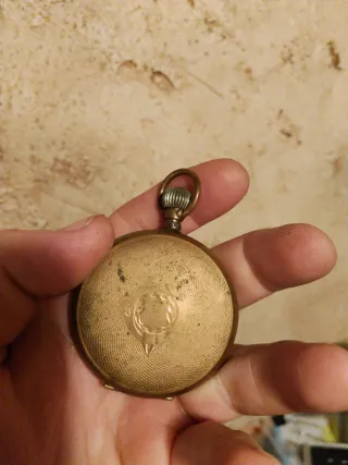 Reloj de Bolsillo Neva Oro Sellado 5 Años