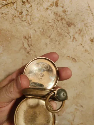 Reloj de Bolsillo Neva Oro Sellado 5 Años