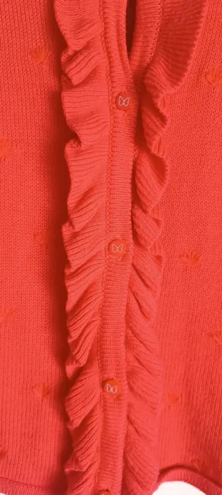 Rebeca Sergent Major roja anaranjada t.8