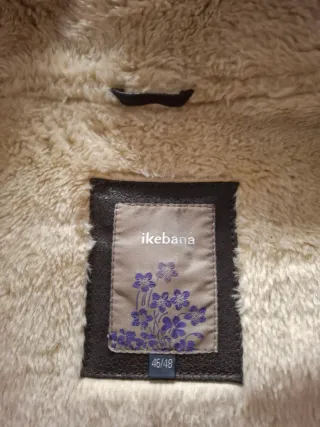 Cazadora aviador piel forrada.