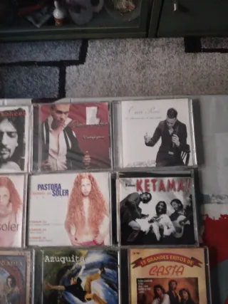 Lote B: 15 CDs Flamenco y Sevillanas