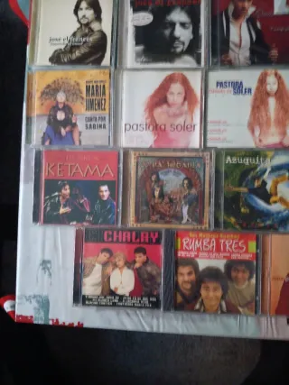 Lote B: 15 CDs Flamenco y Sevillanas