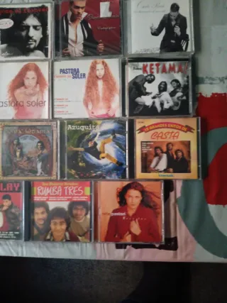 Lote B: 15 CDs Flamenco y Sevillanas