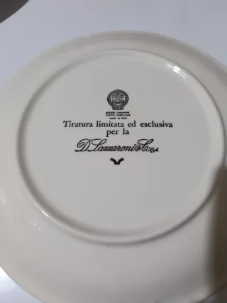 Piatto decorativo Lazzaroni Amaretti di Saronno