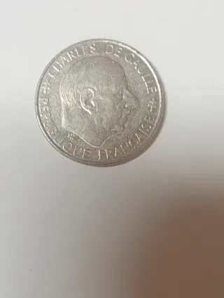 Moneda Charles de Gaulle Francia
