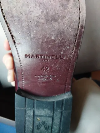 Zapatos de vestir Martinelli Burdeos/Granate