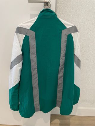 Chaqueta Adidas Retro Verde y Blanca