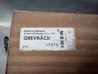 Colgador de pared madera y metal Ikea