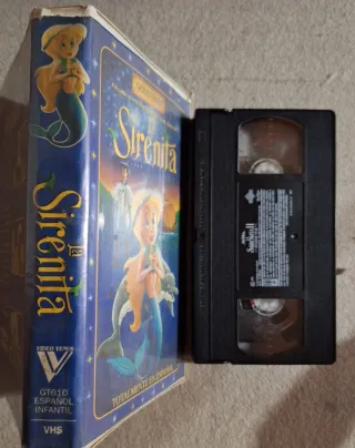La Sirenita VHS - Totalmente en Español