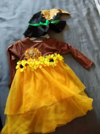 Disfraz espantapájaros 3-4 años