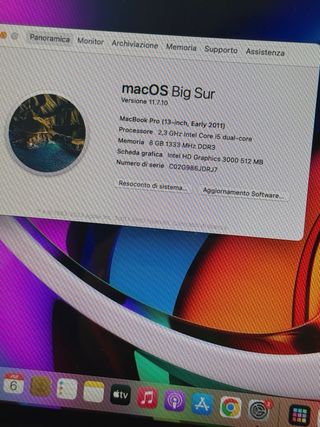 MacBook Pro con SSD 256 GB