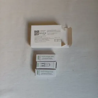 2 Focos lámpara para estantería Ikea Inreda