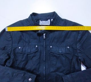 Giacca biker giubbetto similpelle nero chiodo