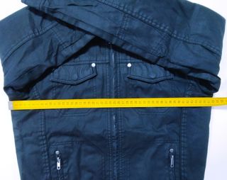 Giacca biker giubbetto similpelle nero chiodo