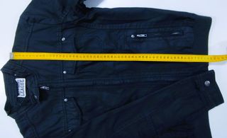 Giacca biker giubbetto similpelle nero chiodo