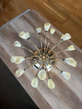 Lampada a sospensione moderna a 18 luci