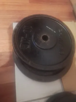 Barra de pesas curva