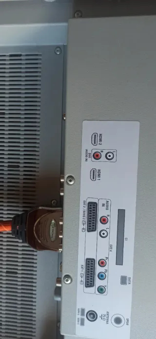 Televisor Philips Flat TV Negro/Plateado