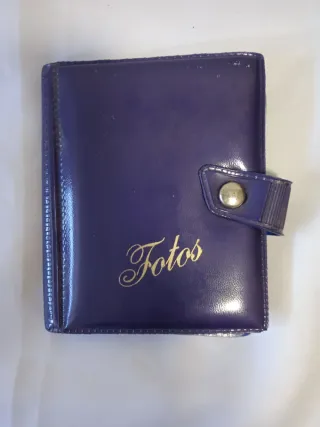 Álbum Fotos Vintage Lila 12x10cm