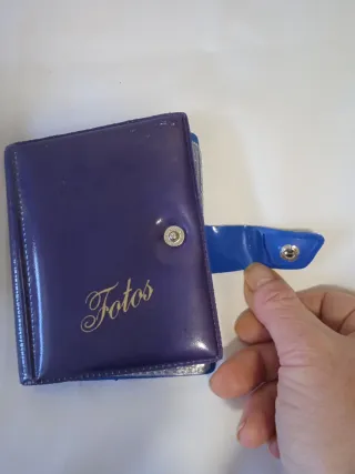 Álbum Fotos Vintage Lila 12x10cm