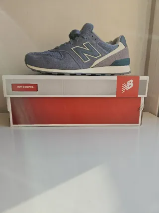Zapatillas New Balance 996 Mujer Azul celeste