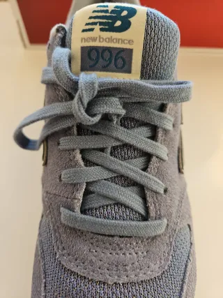 Zapatillas New Balance 996 Mujer Azul celeste