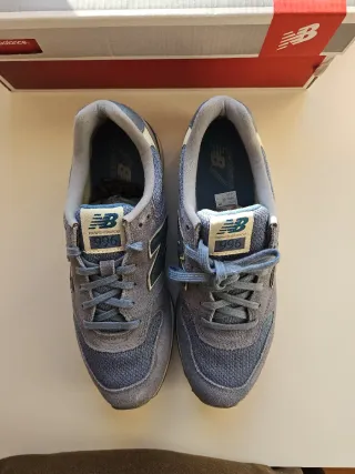 Zapatillas New Balance 996 Mujer Azul celeste