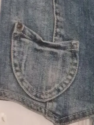 Chaleco Denim Retro Y2k Talla M