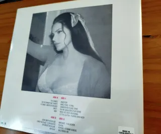 Lana Del Rey Ocean Dark Pink Vinyl + Poster