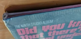 Lana Del Rey Ocean Dark Pink Vinyl + Poster