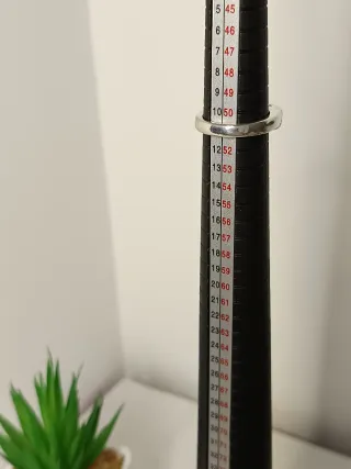 Anillo Plata Ley Corona/ 11mm