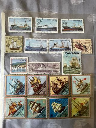 Sobres y sellos navales