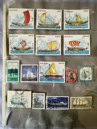 Sobres y sellos navales