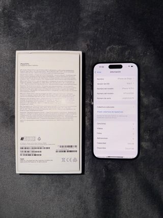 iPhone 15 Pro 256 GB Titanio Azul