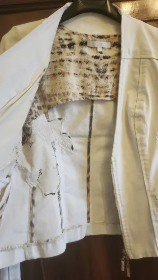 Giacca Roberto Cavalli Denim pelle