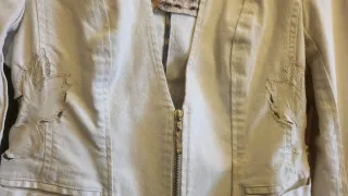 Giacca Roberto Cavalli Denim pelle