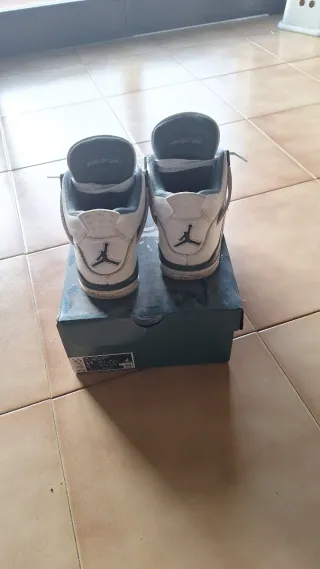 Scarpe Jordan 4 Bianche e Verdi