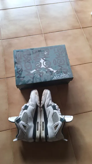 Scarpe Jordan 4 Bianche e Verdi