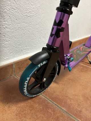 Patinete infantil Tijuana plegable morado