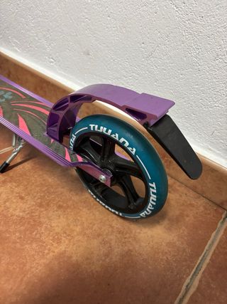 Patinete infantil Tijuana plegable morado