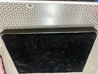 Expositor para pendientes terciopelo negro