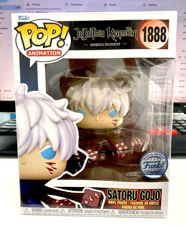 Funko Pop! Satoru Gojo 1888 Incidente de Shibuya
