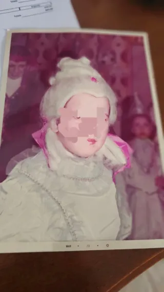 Costume Carnevale Damina 8/10 Anni