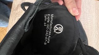 Botas militares negras nuevas