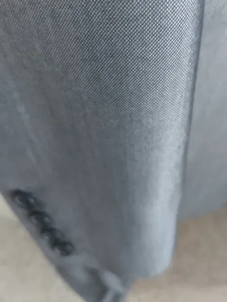 Traje de chaqueta gris caballero