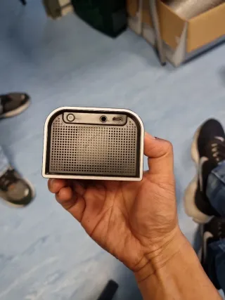 Altavoz Remax Negro/Plateado